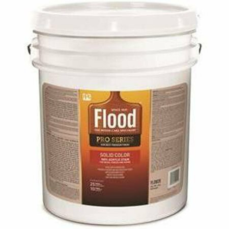 TINKERTOOLS 222612 5 gal 100 VOC Solid Stain Deep Base - White TI3568342